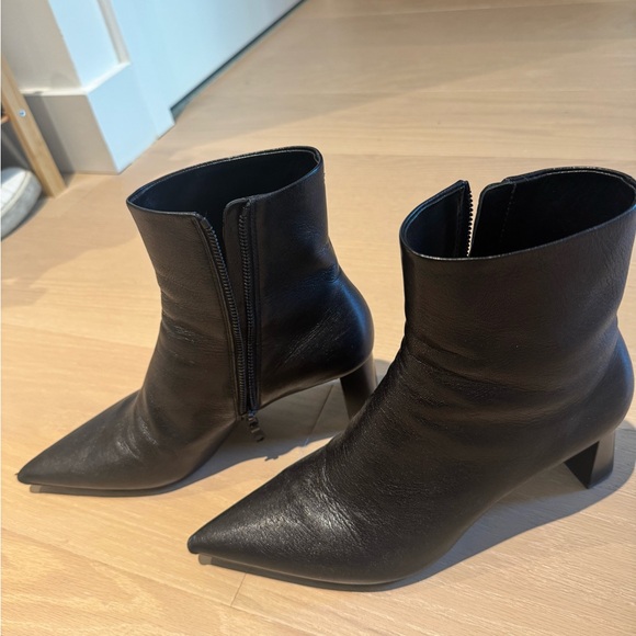rag & bone Black Ankle Boots - Picture 4 of 6